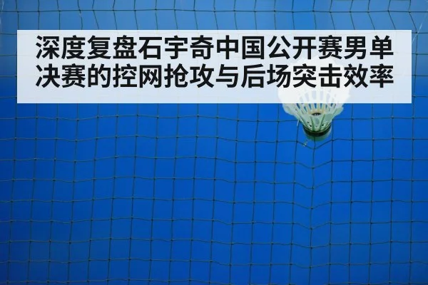 badminton net shot